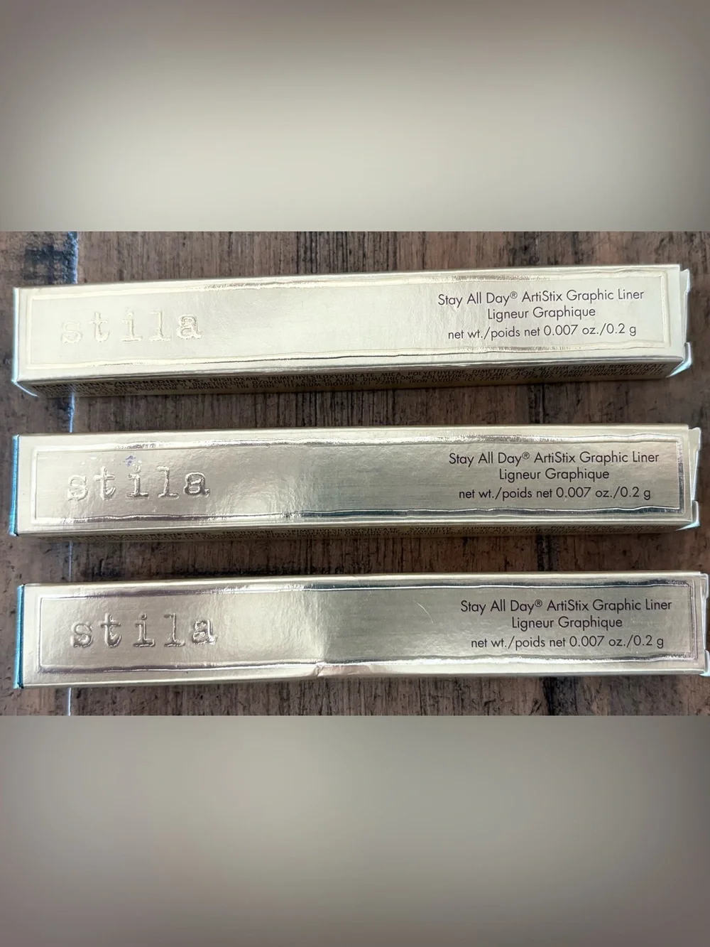 Bundle x 5 Stila Stay All Day Dual-Ended Liquid Eyeliner/ArtiStix Graphic Liner